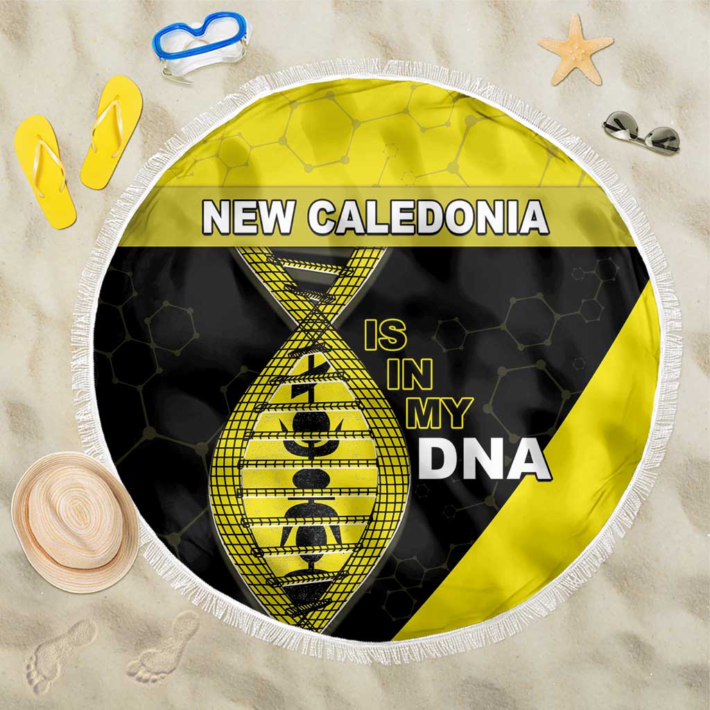 New Caledonia Is In My DNA Beach Blanket - Polynesian Pride