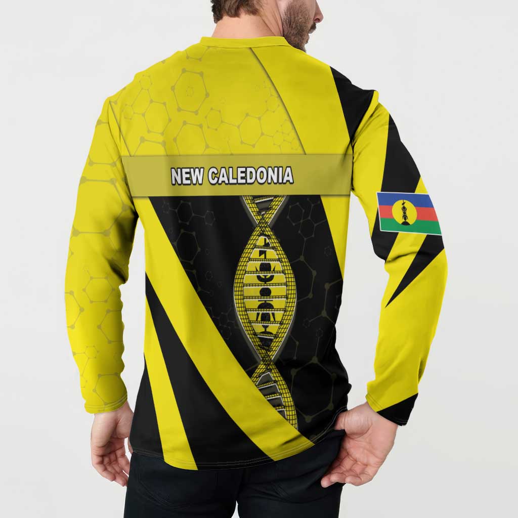 New Caledonia Is In My DNA Button Sweatshirt - Polynesian Pride