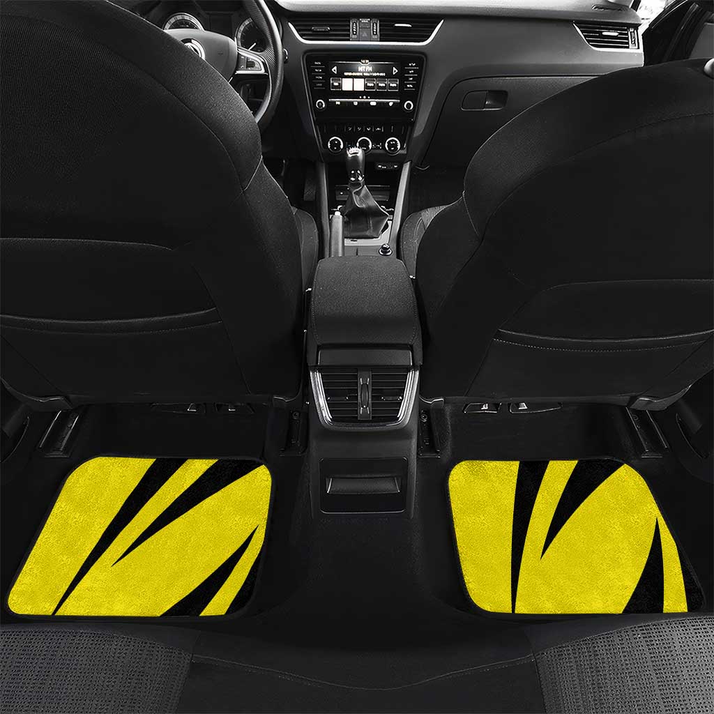 New Caledonia Is In My DNA Car Mats DT05 Set 2pcs - Back Yellow - Polynesian Pride