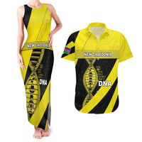 New Caledonia Is In My DNA Couples Matching Tank Maxi Dress and Hawaiian Shirt - Polynesian Pride