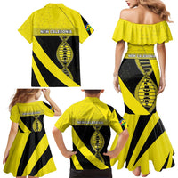 New Caledonia Is In My DNA Family Matching Mermaid Dress and Hawaiian Shirt - Polynesian Pride