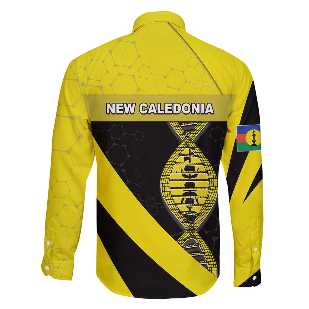 New Caledonia Is In My DNA Family Matching Off Shoulder Short Dress and Hawaiian Shirt - Polynesian Pride