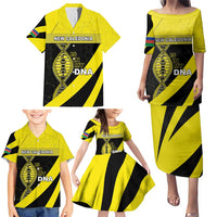 New Caledonia Is In My DNA Family Matching Puletasi and Hawaiian Shirt - Polynesian Pride