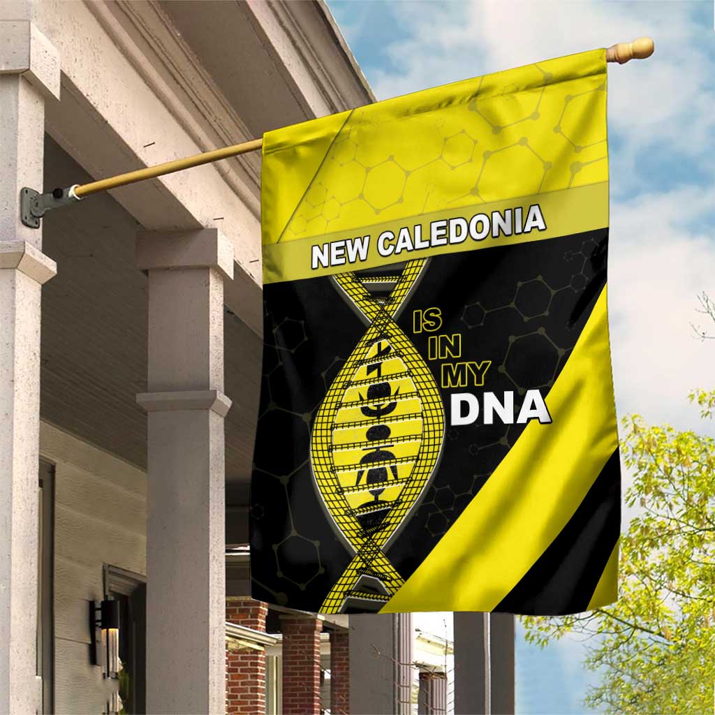 New Caledonia Is In My DNA Garden Flag - Polynesian Pride