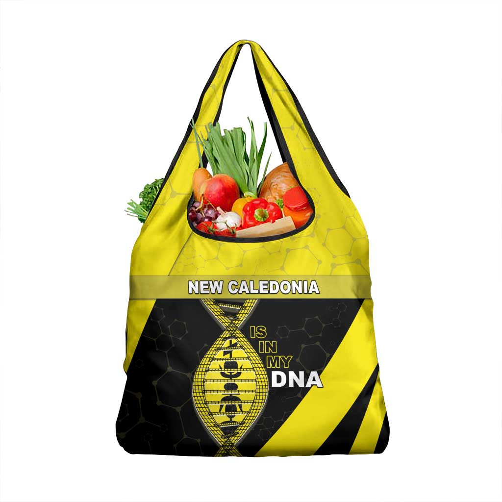 New Caledonia Is In My DNA Grocery Bag DT05 1-pack One Size Yellow - Polynesian Pride