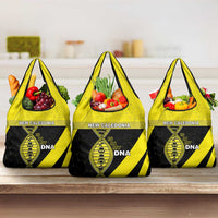 New Caledonia Is In My DNA Grocery Bag DT05 3-pack One Size Yellow - Polynesian Pride