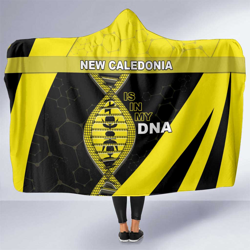 New Caledonia Is In My DNA Hooded Blanket - Polynesian Pride