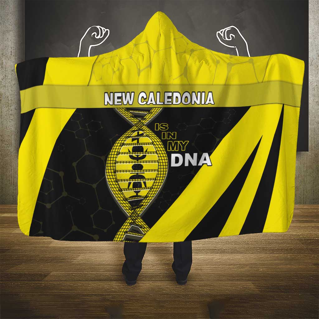 New Caledonia Is In My DNA Hooded Blanket - Polynesian Pride