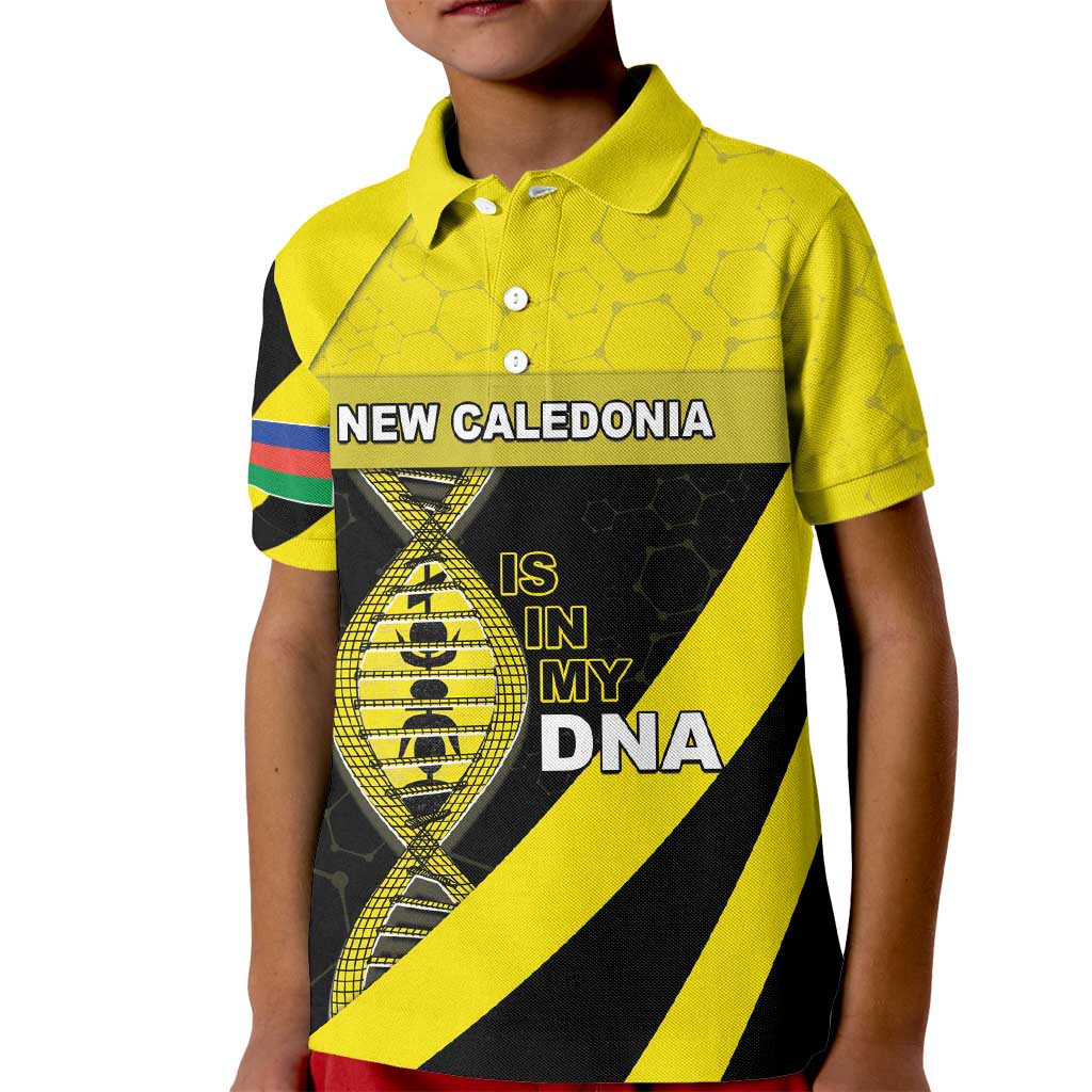 New Caledonia Is In My DNA Kid Polo Shirt - Polynesian Pride