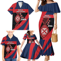 Wallis And Futuna Is In My DNA Family Matching Mermaid Dress and Hawaiian Shirt DT05 - Polynesian Pride