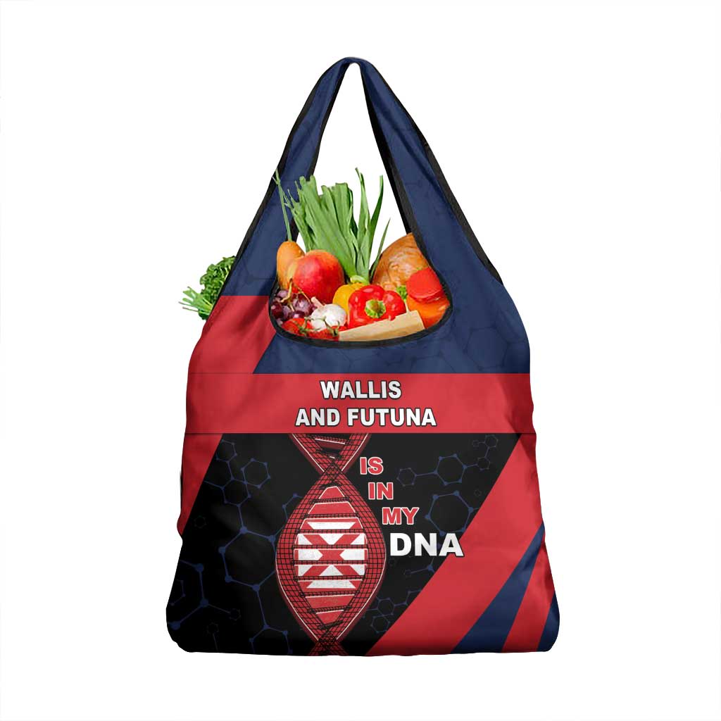 Wallis And Futuna Is In My DNA Grocery Bag DT05 1-pack One Size Multicolor - Polynesian Pride