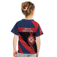 Wallis And Futuna Is In My DNA Kid T Shirt DT05 - Polynesian Pride