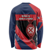 Wallis And Futuna Is In My DNA Long Sleeve Shirt DT05 - Polynesian Pride