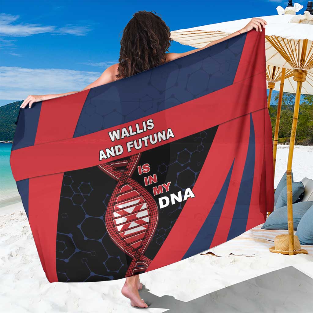 Wallis And Futuna Is In My DNA Sarong DT05 One Size 44 x 66 inches Multicolor - Polynesian Pride
