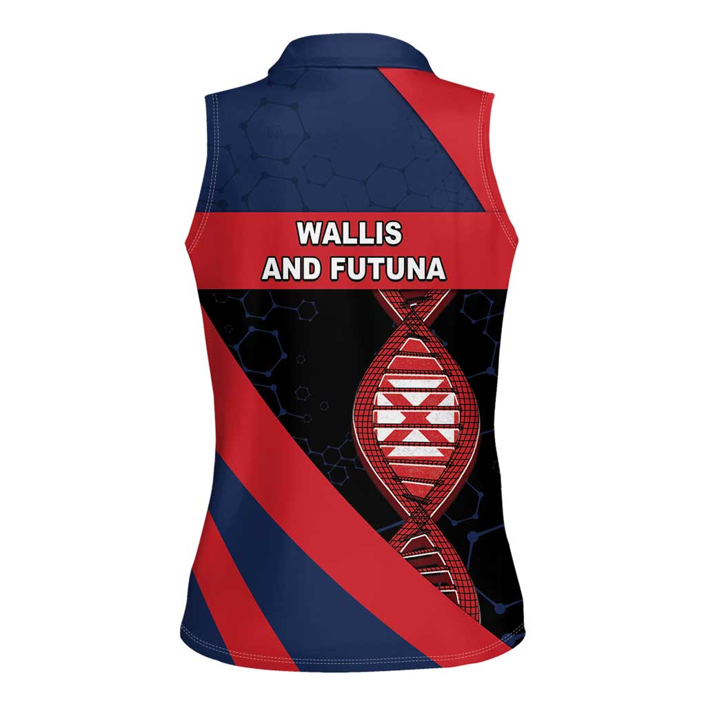 Wallis And Futuna Is In My DNA Women Sleeveless Polo Shirt DT05 - Polynesian Pride