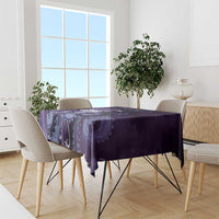 New Zealand Matariki Tablecloth Maori Tui Bird Purple Galaxy DT05 - Polynesian Pride