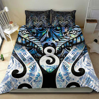 New Zealand Aotearoa Bedding Set Pikorua Single Twist Green Paua Shell