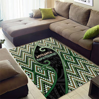 Aotearoa Atua Papatuanuku Area Rug Earth Mother Father Koru Patterns DT05 - Polynesian Pride