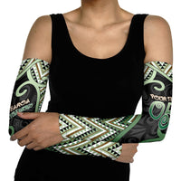 Custom Aotearoa Atua Papatuanuku Arm Sleeves Earth Mother Father Koru Patterns DT05 - Polynesian Pride