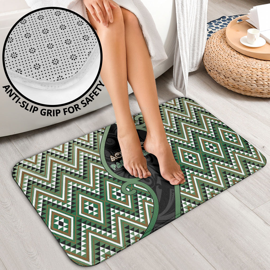 Aotearoa Atua Papatuanuku Bathroom Set Earth Mother Father Koru Patterns DT05 - Polynesian Pride