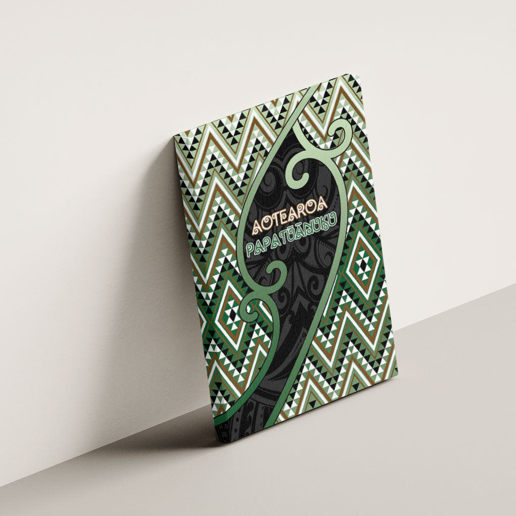 Aotearoa Atua Papatuanuku Canvas Wall Art Earth Mother Father Koru Patterns DT05 - Polynesian Pride
