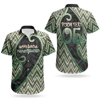 Custom Aotearoa Atua Papatuanuku Couples Matching Short Sleeve Bodycon Dress and Hawaiian Shirt Earth Mother Father Koru Patterns DT05 - Polynesian Pride