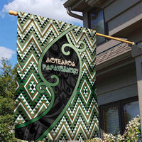 Aotearoa Atua Papatuanuku Garden Flag Earth Mother Father Koru Patterns DT05 - Polynesian Pride