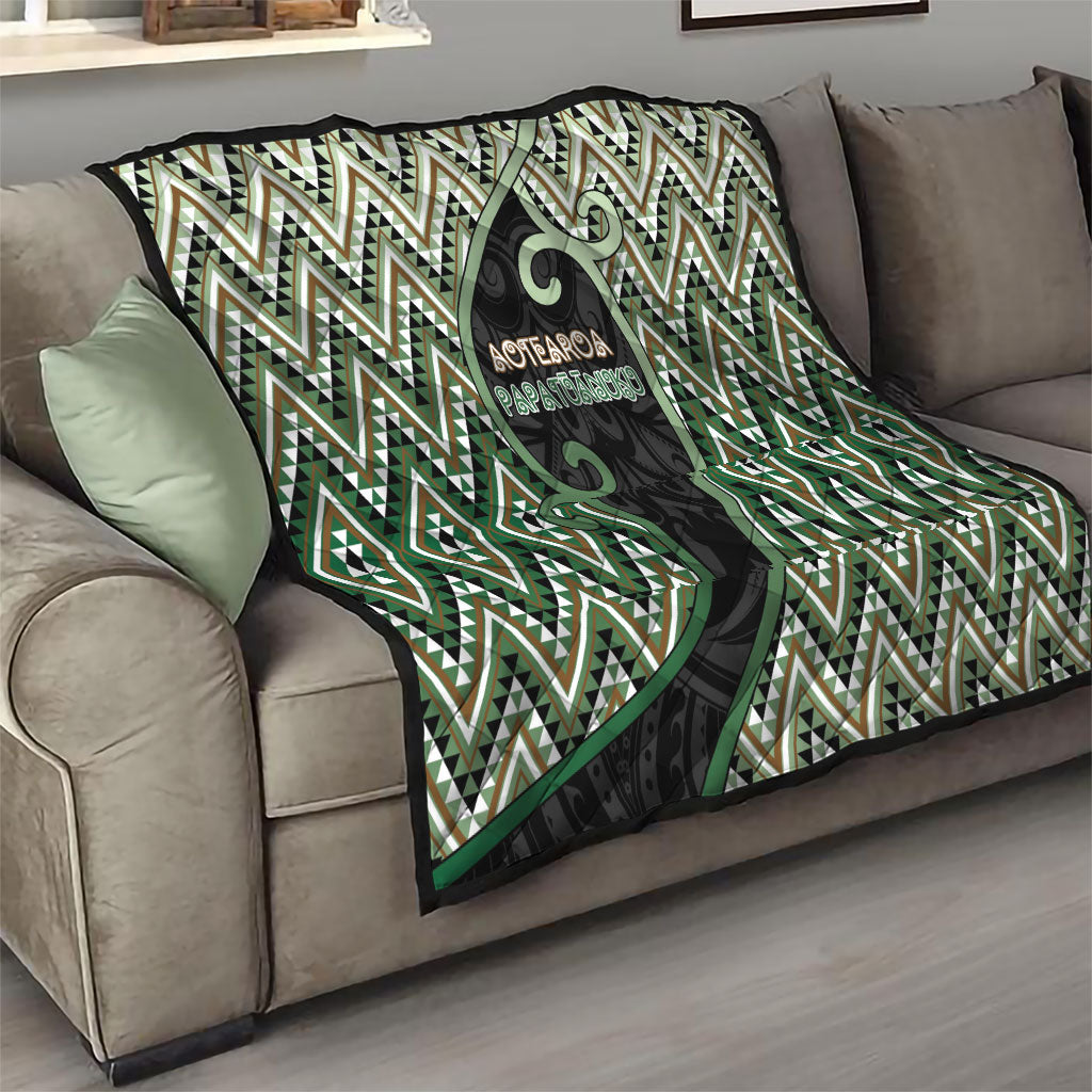 Aotearoa Atua Papatuanuku Quilt Earth Mother Father Koru Patterns DT05 - Polynesian Pride