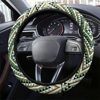 Aotearoa Atua Papatuanuku Steering Wheel Cover Earth Mother Father Koru Patterns DT05 - Polynesian Pride