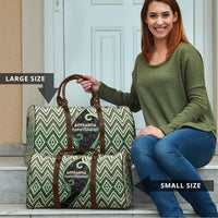 Aotearoa Atua Papatuanuku Travel Bag Earth Mother Father Koru Patterns DT05 - Polynesian Pride