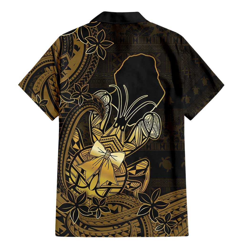 Niue Christmas Family Matching Mermaid Dress and Hawaiian Shirt Niuean Crab Xmas Tribal Waves - Polynesian Pride