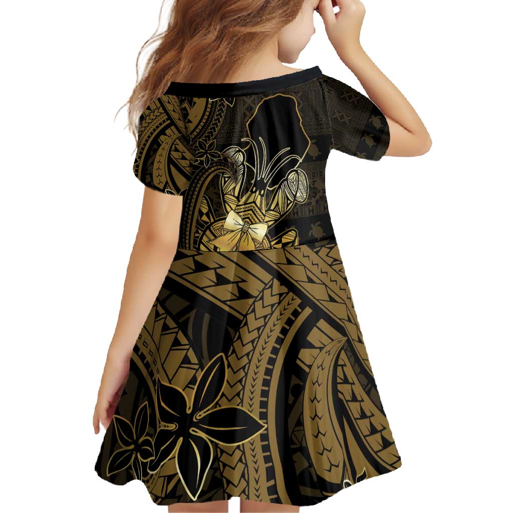 Niue Christmas Family Matching Short Sleeve Bodycon Dress and Hawaiian Shirt Niuean Crab Xmas Tribal Waves - Polynesian Pride