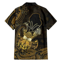 Niue Christmas Family Matching Tank Maxi Dress and Hawaiian Shirt Niuean Crab Xmas Tribal Waves DT05 - Polynesian Pride