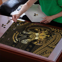 Niue Christmas Puzzle Niuean Crab Xmas Tribal Waves - Polynesian Pride