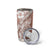 Hawaii Puakenikeni And Maile Lei Tumbler Cup Brown Polynesian Shark Tattoo DT05