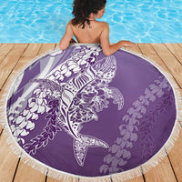 Hawaii Puakenikeni And Maile Lei Beach Blanket Violet Polynesian Shark Tattoo DT05