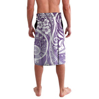 Hawaii Puakenikeni And Maile Lei Lavalava Violet Polynesian Shark Tattoo DT05