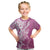 Hawaii Puakenikeni And Maile Lei Kid T Shirt Pink Polynesian Shark Tattoo DT05