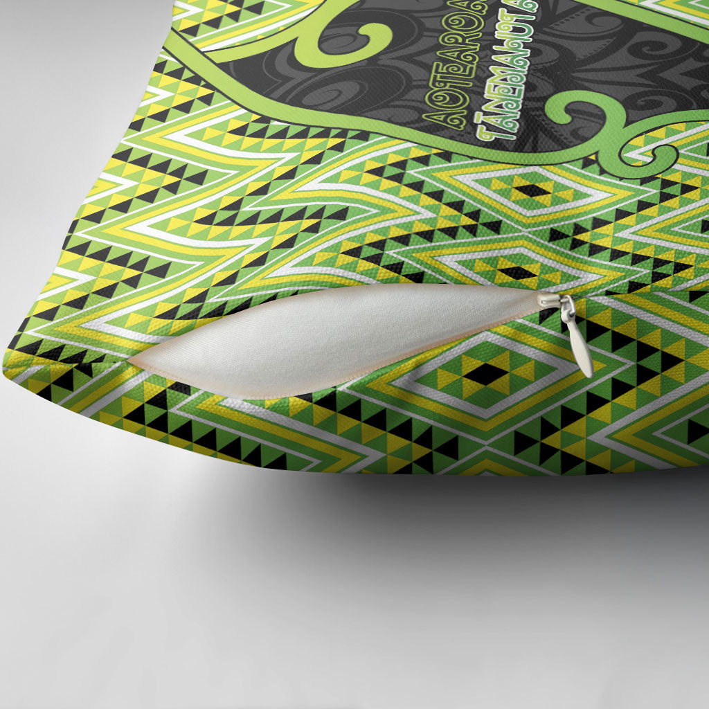 Aotearoa Atua Tanemahuta Pillow Cover God Of Forests Koru Patterns Koru Patterns