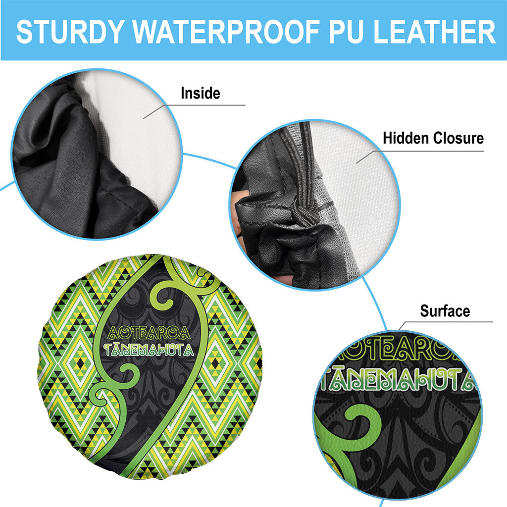 Aotearoa Atua Tanemahuta Spare Tire Cover God Of Forests Koru Patterns Koru Patterns