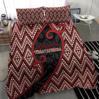 Aotearoa Atua Tumatauenga Bedding Set God Of War Koru Patterns