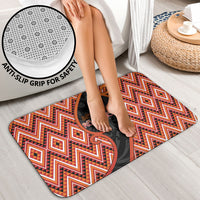 Aotearoa Atua Ruaumoko Bathroom Set God Of Volcanoes Koru Patterns