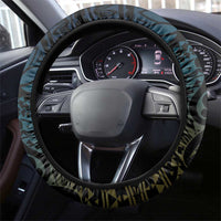 Tuvalu Steering Wheel Cover Dolphin On The Waves DT05 - Polynesian Pride