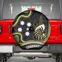 South Sea Islanders And New Caledonia Spare Tire Cover Nautilus Shell Southern Cross Tribal Pattern DT05 - Polynesian Pride