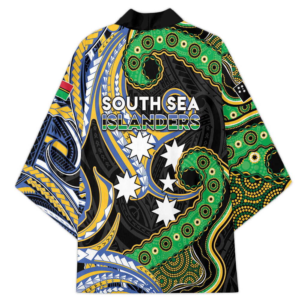 South Sea Islanders And Vanuatu Kimono Boar Tusk Warrior Southern Tribal Pattern DT05 - Polynesian Pride