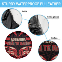 Aotearoa Ngai Te Rangi Spare Tire Cover New Zealand Traditional Maori Pattern DT05 - Polynesian Pride