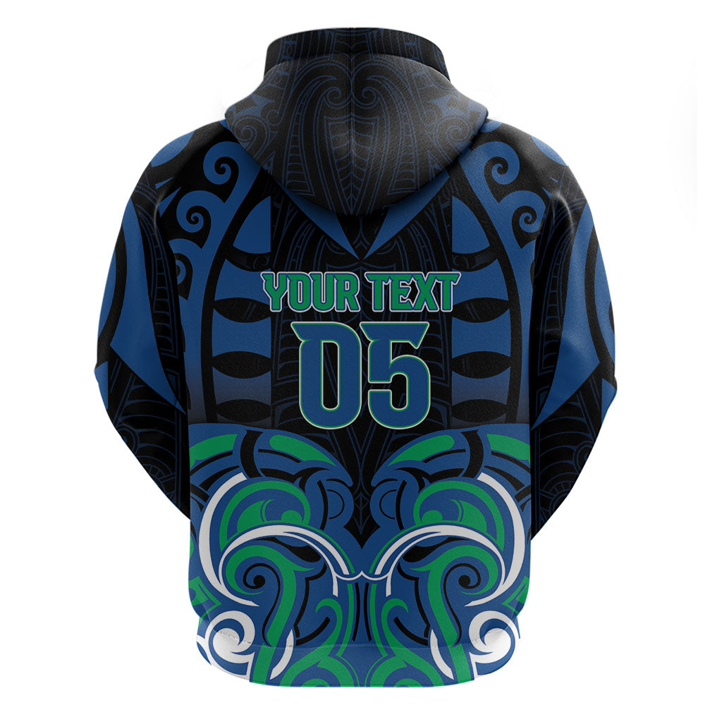 Custom Aotearoa Ngati Ranginui Zip Hoodie New Zealand Traditional Maori Pattern DT05 - Polynesian Pride