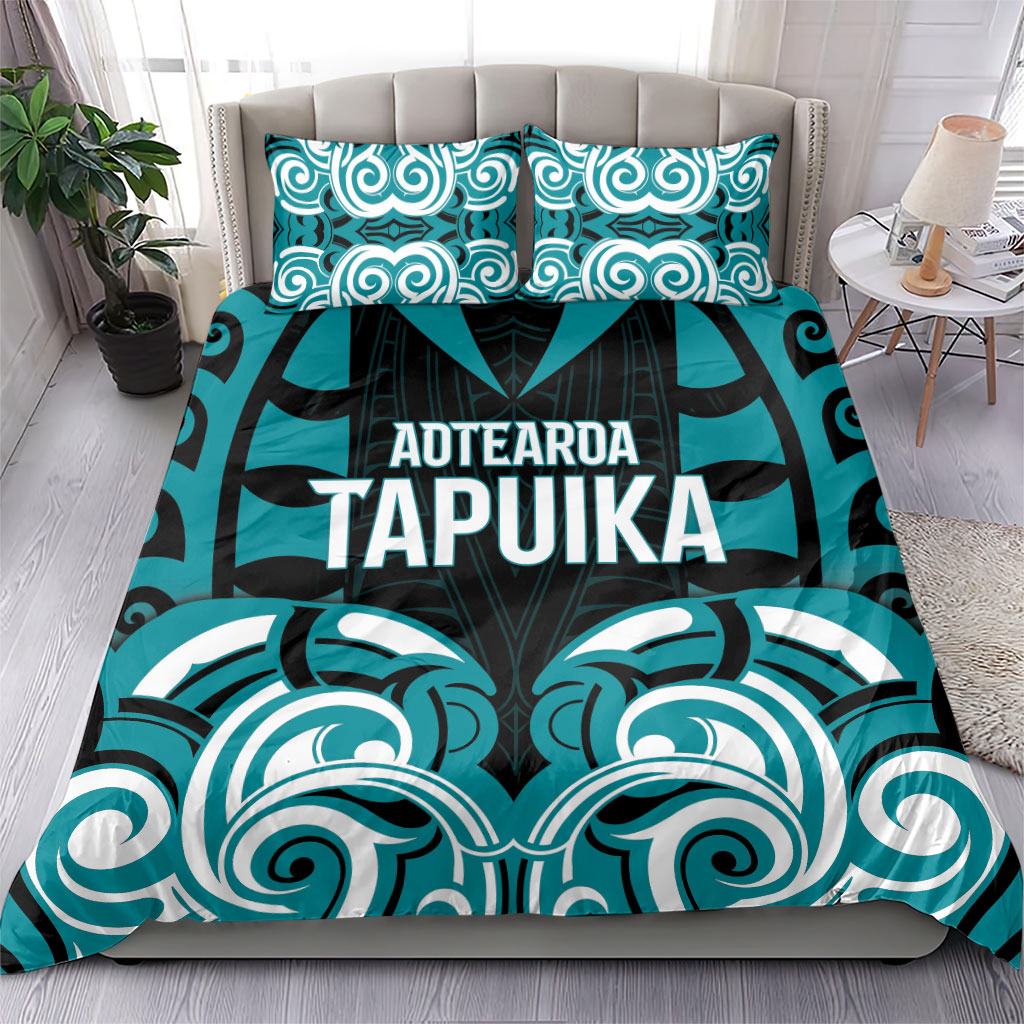 Aotearoa Tapuika Bedding Set New Zealand Traditional Maori Pattern DT05 - Polynesian Pride