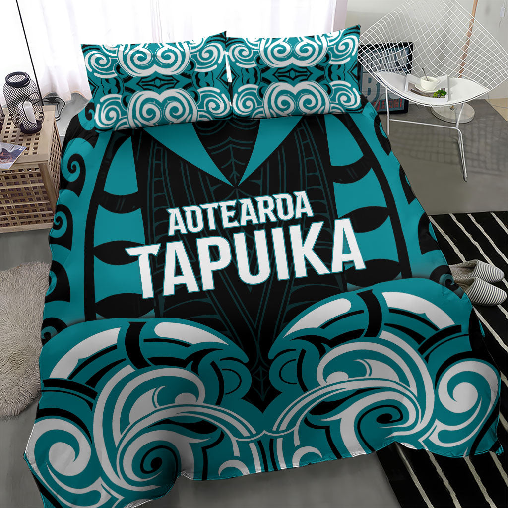 Aotearoa Tapuika Bedding Set New Zealand Traditional Maori Pattern DT05 - Polynesian Pride