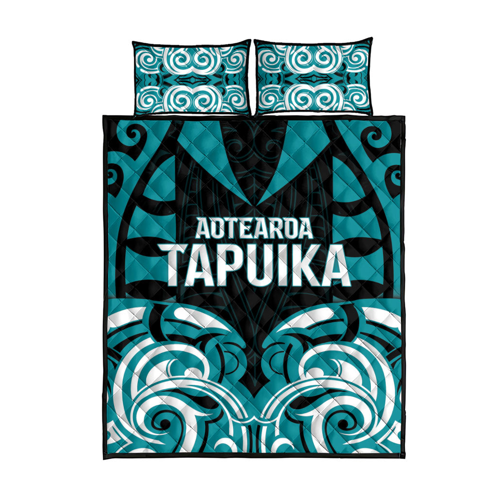 Aotearoa Tapuika Quilt Bed Set New Zealand Traditional Maori Pattern DT05 - Polynesian Pride